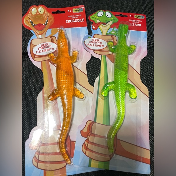 Squish Stretchy Lizard and Crocodile - Picture 4 of 7